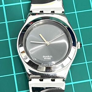 美品 SWATCH スウォッチ IRONY アイロニー Deep Night ディープナイト YLS125 アナログ クォーツ 腕時計