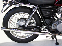 MOTOR ROCK SR400/500用 69トランペット スリップオン ダウン キャブ車 (MR-EX145D)_画像2