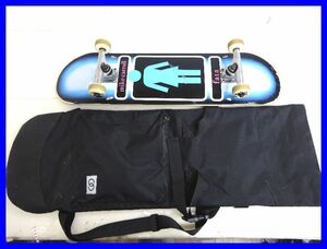 2403★SF-1748★スケートボード GIRL SKATEBOARDS mike carroll fata マイク キャロル スポーツ 収納鞄付き！ 　中古