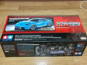 タミヤ TAMIYA ポルシェ 911 GT3 (992) ITEM58712 TT-02 新品 未組立品 ボディー塗装済み品 プラス オプション品