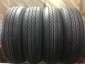 ★☆24年製 新車外し!! 195/80R15 107/105S LT ブリヂストン エコピア RD613 4本セット!! 引取可 B665☆★