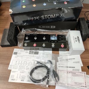 Line6　 HX STOMP XL 　マルチエフェクター　ラインシックス　　300種類以上のアンプ/キャビネット/エフェクト、ルーパー機能を搭載！