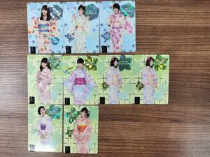 HKT48 トレジャーカード 浴衣カード レア　自画像　キラキラ 等まとめ　トランプ全種類　指原莉乃 ect　カードいろいろ　TREASURE CARD