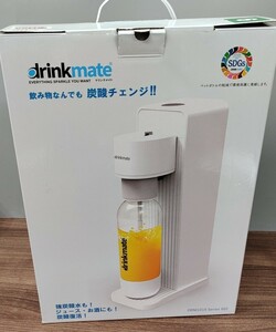 ドリンクメイト★炭酸マシン★シリーズ　602 　ホワイト★ DRM1019 　DRINK　MATE