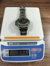 １円スタート　稼働品　CASIO MR-G GSHOCK　MRG-120T 1739 719057 チタニウム　カシオ_画像4