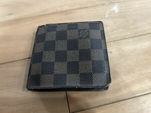 ルイヴィトン 財布 ダミエ LOUIS VUITTON 二つ折り