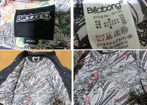 ■BILLABONG ビラボン 中綿 ジャケット サイズM グレー系 中古良品 _画像6