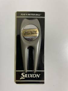 ■ ダンロップ （DUNLOP）／ スリクソン （SRIXON） ゴルフアクセサリー／グリーンフォーク&マーカー ／ブルー　■　未使用品