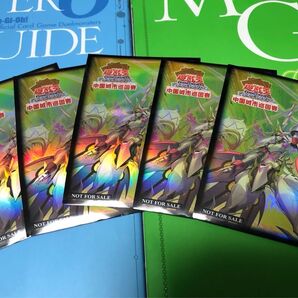 遊戯王公式スリーブ 中国城市巡回賽 騎士皇爆誕トゥルース・センチュリオン 5枚