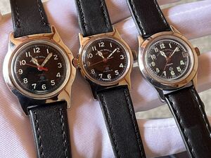 ..3本 WEST END WATCH Co ミリタリー アンティーク ビンテージ可