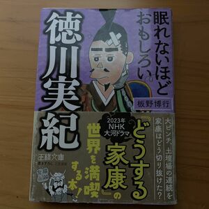 眠れないほどおもしろい徳川実紀 （王様文庫　Ｄ５９－１０） 板野博行／著