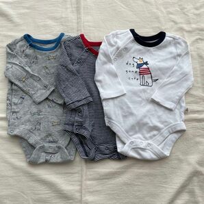 baby GAP ベビーギャップ ロンパース 3着セット