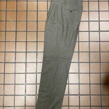 《限定お買い得》新品★タグ付き高級SARTORIA BELLINIイタリア製２つボタンヴィンテージスーツセットアップ　サイズ44 コルク系ストライプ_画像9