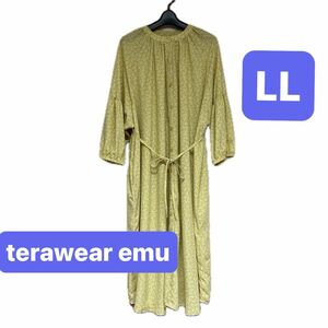 tera wear emu ワンピース LL 未使用品　ロングワンピース 