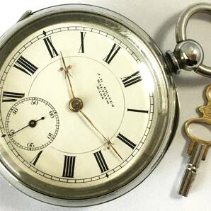 1888年製◆WALTHAM J.G.GRAVES 鍵巻き 大型18S 7石 Gr,Home Watch Co. English Market ウォルサム懐中時計◆の画像1