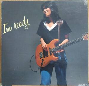 LP(帯付き.BL-134.'79年盤.ロック/ディスコ.ファースト・アルバム)福島邦子/アイム・レディ I'm ready【同梱可能６枚まで】060309