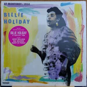 LP(シュリンク.US盤.'86盤.BKH-50701.ジャズ.ライヴ録音)ビリー・ホリディ BILLIE HOLIDAY/AT MONTEREY/1958【同梱可能６枚まで】060310