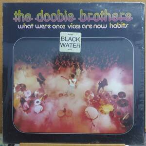 LP(シュリンク.ポスター付き.US盤.W-2750.'74年盤.)THE DOOBIE BROTHERS/what were once vices are now habits【同梱可能６枚まで】060309