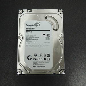 【検品済み/使用866時間】Seagate 2TB HDD ST2000DM001 管理:k-12