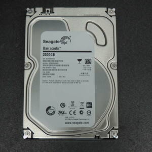 【検品済み/使用693時間】Seagate 2TB HDD ST2000DM001 管理:ウ-11