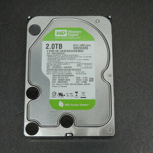 【検品済み/使用545時間】WD 2TB HDD WD20EARS 管理:ウ-36