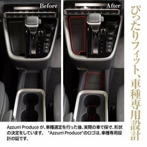 ジムニー/ジムニーシエラ JB64W/JB74W H30.7～ 専用設計 ドアポケット ラバーマット 7ピース ブラック_画像5