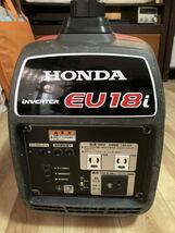 動作確認済 ホンダ HONDA インバーター 発電機 EU18i 中古 エンジンオイル同梱 使用時間100〜200時間以内 委託 レジャー 災害備え AIRMAN_画像1