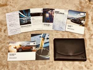 ***E89 BMW Z4 Roadster ** latter term type owner manual set 2013 year 7 month issue ***