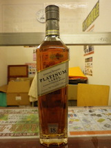 大黒屋 古酒 ウイスキー Johnnie Walker PLATINUM Label 18年 ジョニーウォーカー プラチナラベル 700ml 40% 未開封(8545)_画像1