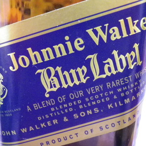 大黒屋 古酒 ウイスキー Johnnie Walker Blue Label ジョニーウォーカー ブルーラベル 750ml 43% 未開封(8544)の画像3