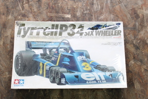 A1・TAMIYA　1/12　タイレル P34 シックスホイーラー　未組立て品　検）ティレル・タミヤ・6輪・F1・Tyrrell