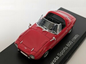 アシェット 国産名車コレクション 1/43 トヨタ スポーツ 800 1966