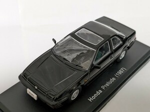 アシェット 国産名車コレクション 1/43 ホンダ プレリュード 1987