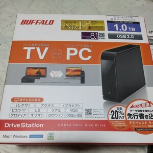 ジャンク 外付けハードディスク BUFFALO