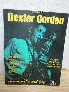 洋書ジャズ・サクソフォーン楽譜■デクスター・ゴードン　Dexter Gordon　Vol.82　全英文