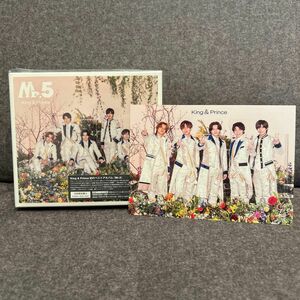 King＆Prince Mr.5 初回限定盤A 2CD DVD ポストカード