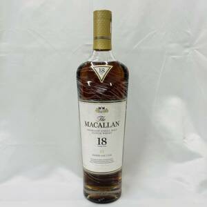 ザ マッカラン 18年 2021 シェリーオーク 700ml 箱なし The MACALLAN③