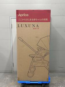 1円～未使用品 Aprica アップリカ A型ベビーカー 軽量4輪両対面 ラクーナエアー AC マリンボーダーネイビー NV 2089771