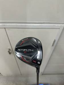 1円〜TaylorMade テーラーメイド フェアウェイウッド ステルス2 STEALTH2 #5 TENSEIRED TM50 フレックス S 右用 カーボン