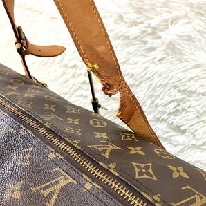 【1円〜希少】ルイ ヴィトン LOUIS VUITTON モノグラム サックポロション ボストンバッグ M41222 A21900 超大容量の画像7