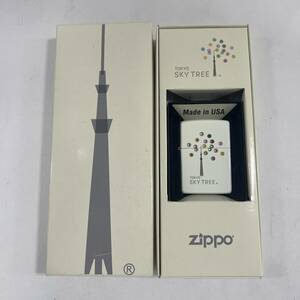 スカイツリー限定　ZIPPO　ライター