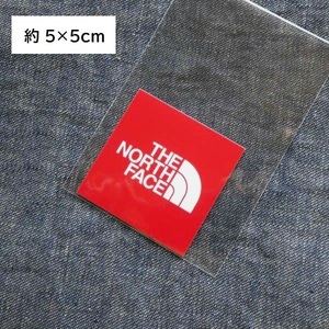 TNF Logo Sticker Mini NN32350 レッド 新品 ノースフエイス ステッカー 防水素材