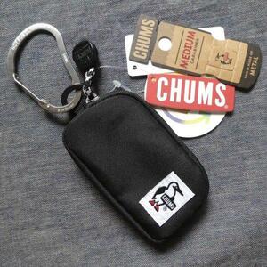 2点セット CHUMS コインケース カラビナ M Silver 新品 CH60-3572 CH61-0122