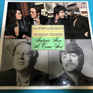 LP●Harvey Andrews & Graham Cooper / Fantasies From A Corner Seat UKオリジナル盤 TRA 298 英国産フォーキー・ソフトロックの画像1