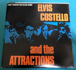 7”●Elvis Costello And The Attractions / I Can't Stand Up For Falling Down UKオリジナル盤 F-Beat XX1