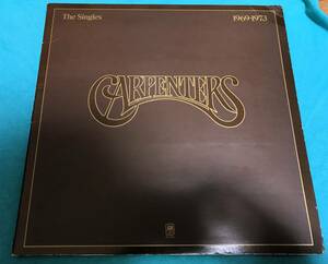 LP●Carpenters / The Singles 1969-1973 USオリジナル盤 SP 3601　エンボス 見開きジャケ 