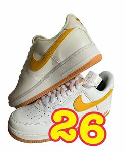 26イエローレトロ　NIKE エアフォース1