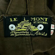Le mont st michel モンサンミッシェ モールスキン ヴィンテージ パンツ オーバーオール サロペット vintage moleskin 40s 刺繍タグ_画像3