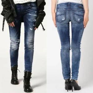  diesel Jog jeans grupee-s-ne 0685I W23 stretch Denim lady's processing skinny DIESEL