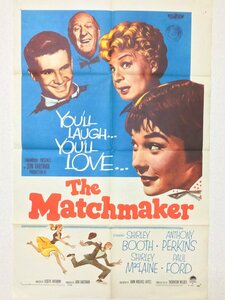 映画ポスター『花嫁売り込み作戦　The Matchmaker』　US版　1SH　1958　ジョセフ・アンソニー　　　古い　ワンシート　オリジナル